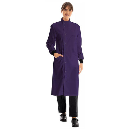 Work In Style Howie Lab Coat, Unisex, Purple, 52 Regular Easy2Order : WIS58474