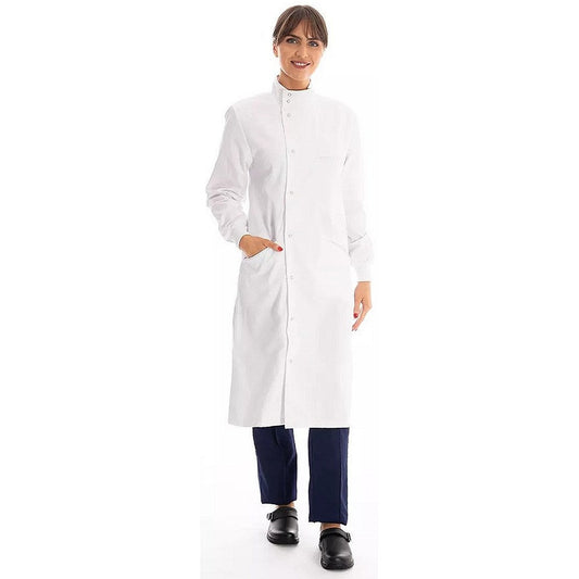 Work in Style Howie Lab Coat, Unisex, White, 50 Regular Easy2Order : WIS58855