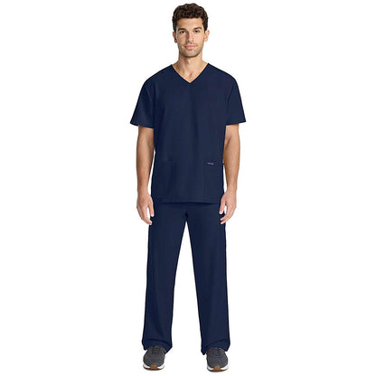 Cherokee Originals Ultra Female V-neck Scrub Top, Navy Blue, Small