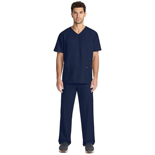 Cherokee Originals Ultra Female V-neck Scrub Top, Navy Blue, Small
