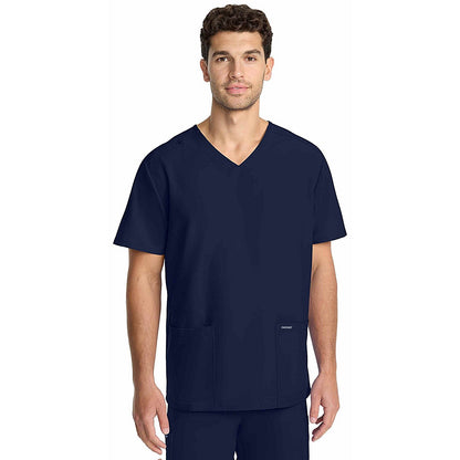 Cherokee Originals Ultra Female V-neck Scrub Top, Navy Blue, Small