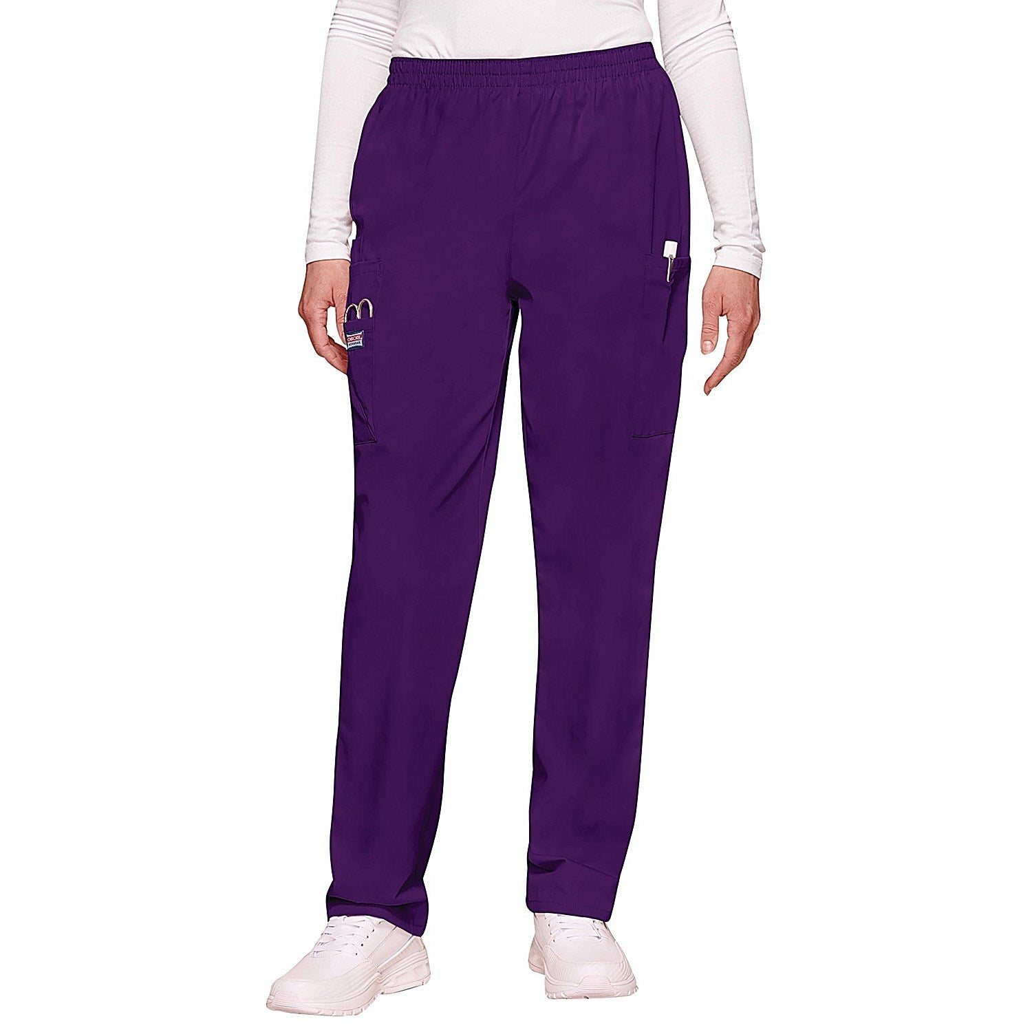 Cherokee CH4200 Elasticated Scrub Trousers, Eggplant, Size 4XL Easy2Order : WIS71128