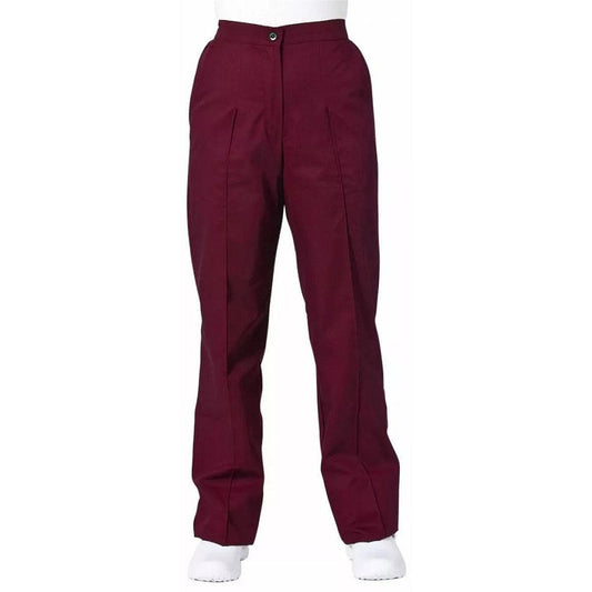 Anne Work in Style Trousers, Maroon, 52