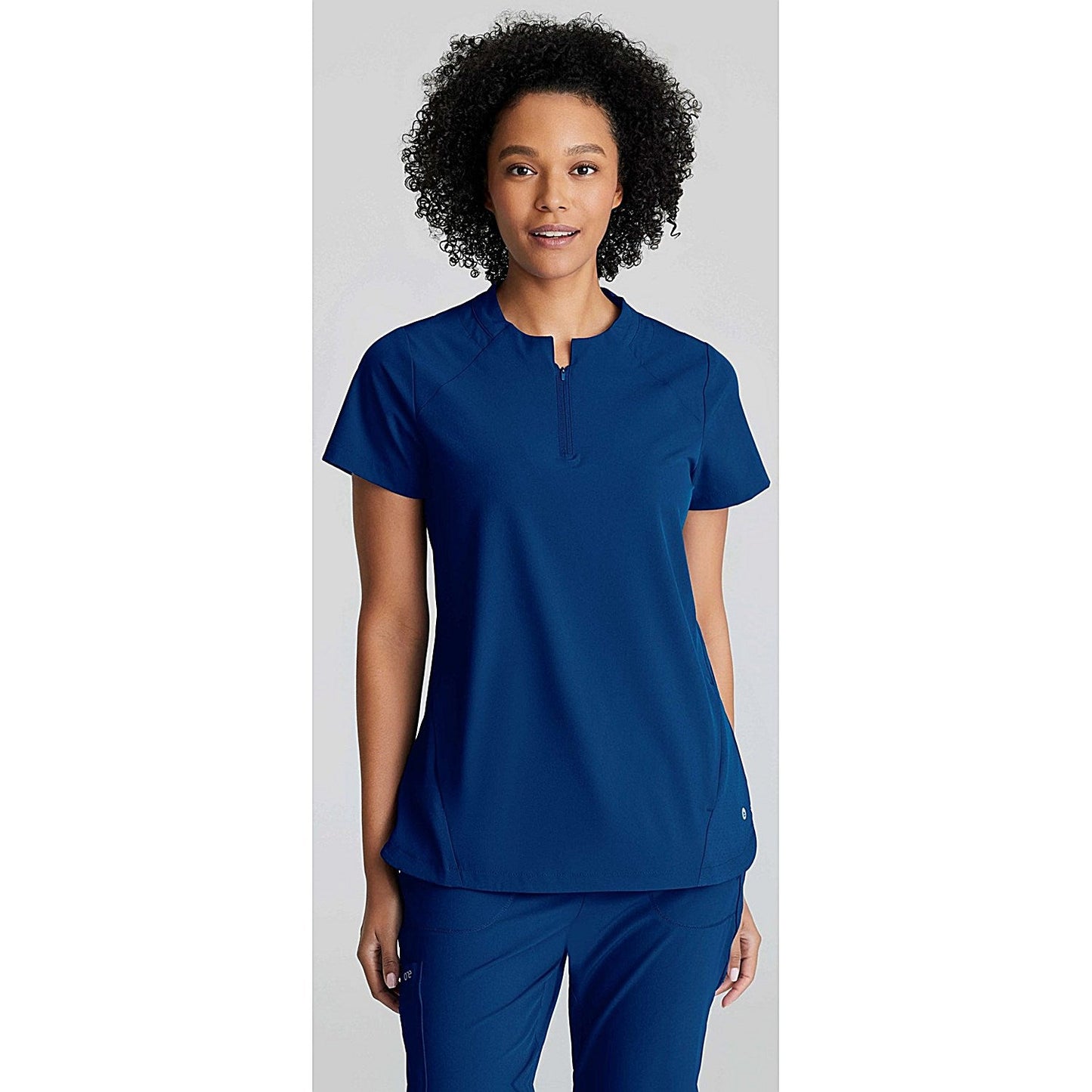 Barco One Flux Scrub Top, Indigo, Medium