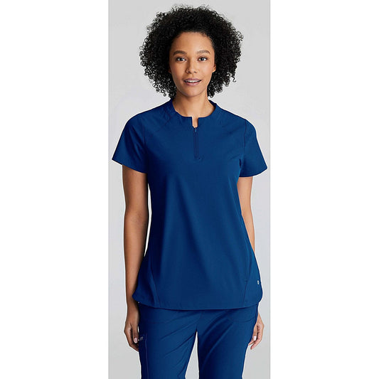 Barco One Flux Scrub Top, Indigo, Medium