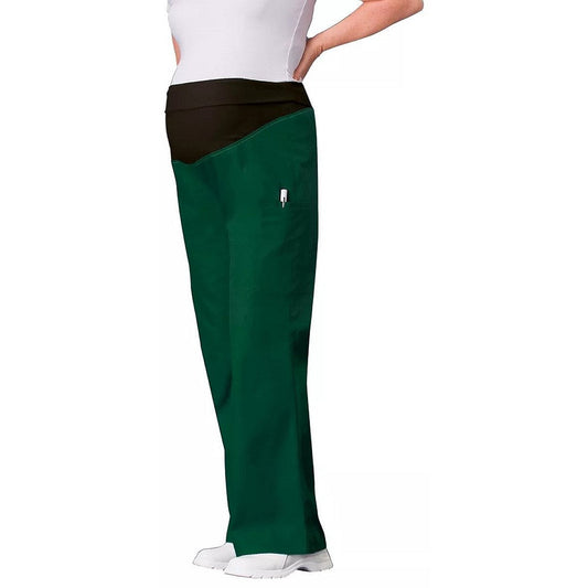 Work in Style Maternity Trousers, Bottle Green, 2XL