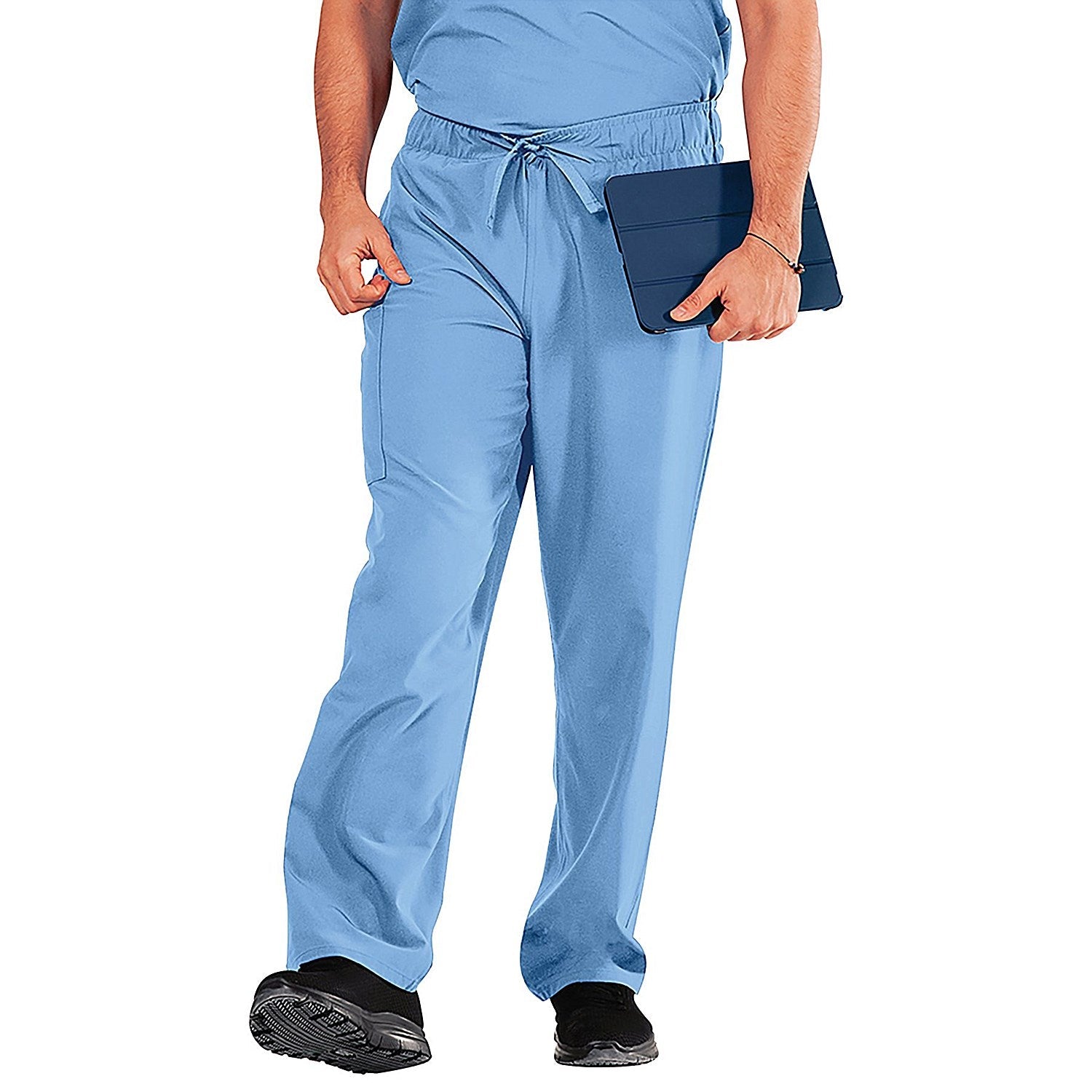 Key Scrubs KEYTR100 Eco Stretch Atlantic Scrub Trousers, Ceil Blue, Size 2XL Easy2Order : WIS81964
