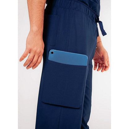 Key Scrubs KEYTR100 Eco Stretch Atlantic Scrub Trousers, Navy, Size XL