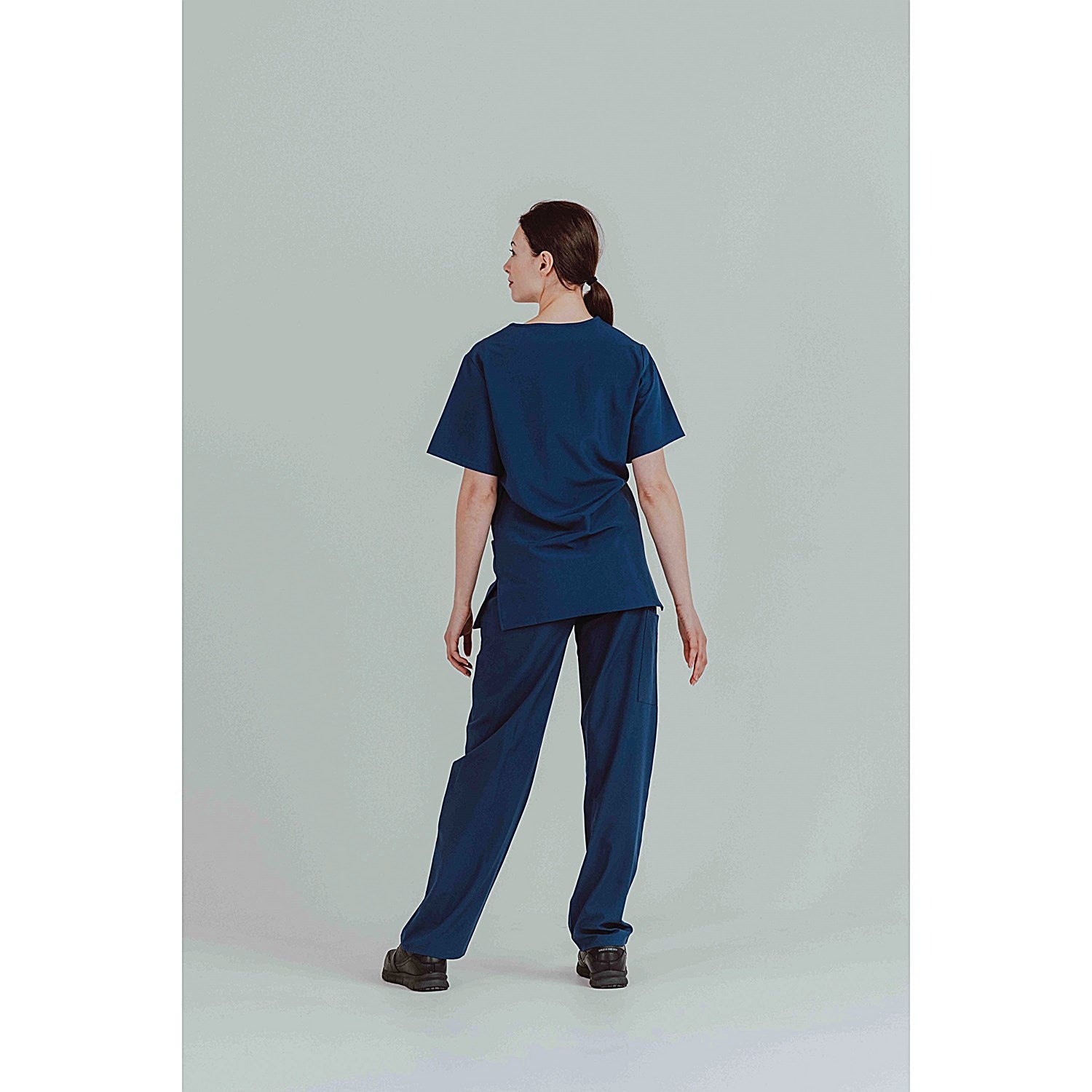 Key Scrubs KEYTU100 Eco Stretch Atlantic Scrub Top, Navy, Size Medium Easy2Order : WIS82029