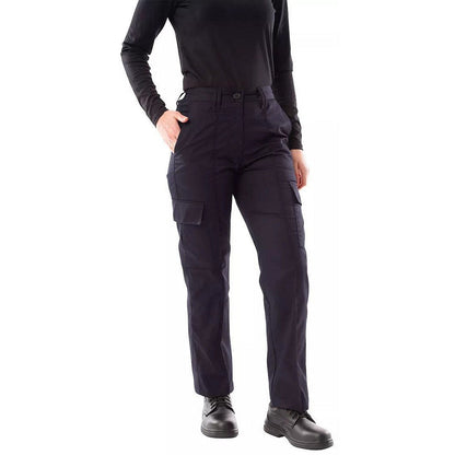 Work in Style Ladies Cargo Trousers, Navy Blue, 8 Easy2Order : WIS83843