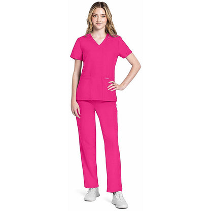 Cherokee Originals Ultra Female V-neck Scrub Top, Electric Pink, 2XL