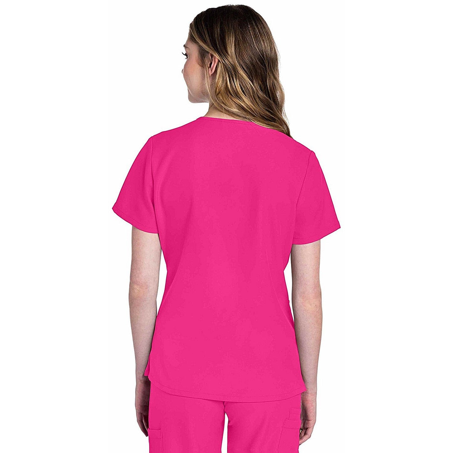 Cherokee Originals Ultra Female V-neck Scrub Top, Electric Pink, 2XL