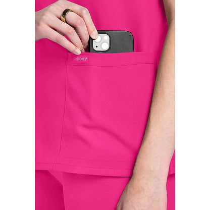 Cherokee Originals Ultra Female V-neck Scrub Top, Electric Pink, 2XL