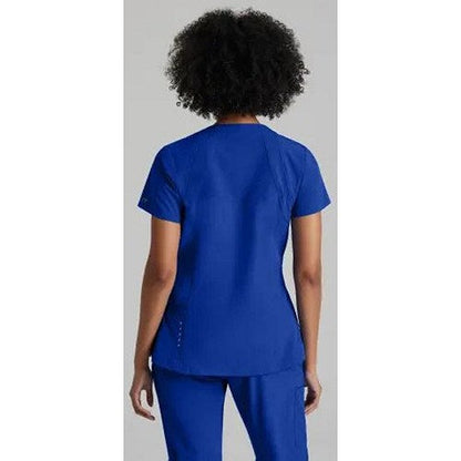 Barco One Racer Scrub Top, Cobalt Blue, Medium