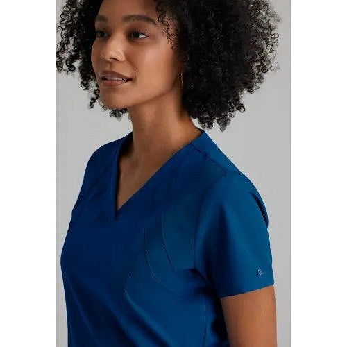 Barco One Racer Scrub Top, Indigo, Medium Easy2Order : WIS95819
