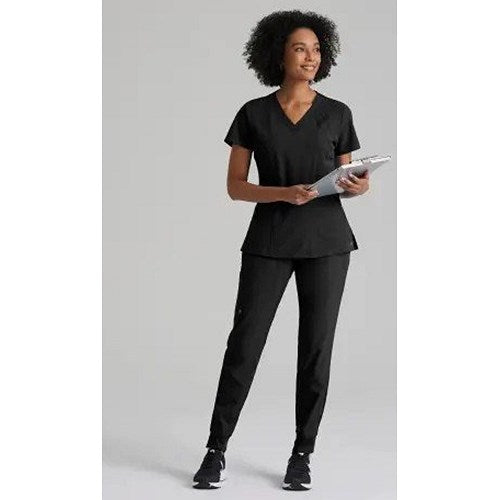 Barco One Racer Scrub Top, Black, 3XL