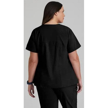 Barco One Pulse Scrub Top, Black, XL