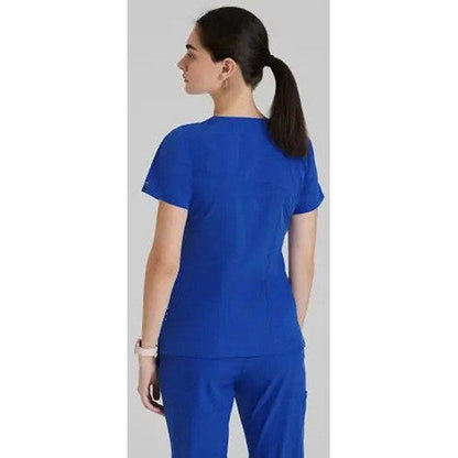Barco One Pulse Scrub Top, Cobalt Blue, 2XS