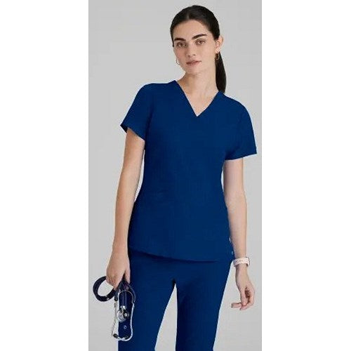 Barco One Pulse Scrub Top, Indigo, 4XL