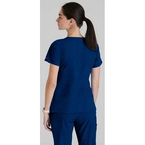 Barco One Pulse Scrub Top, Indigo, 4XL