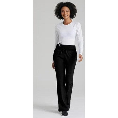 Barco One Stride Scrub Trousers, Black, 2XS, Regular Leg