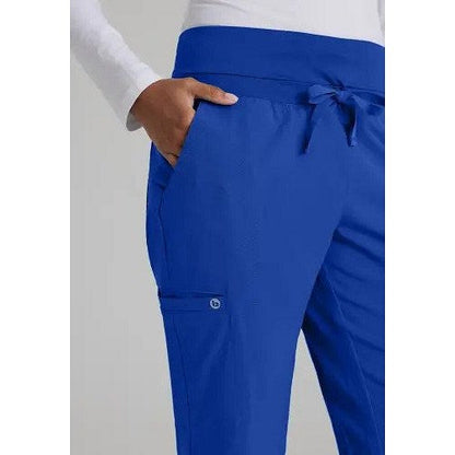 Barco One Stride Scrub Trousers, Cobalt Blue, Small, Regular Leg