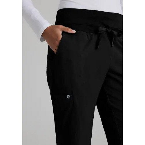 Barco One Stride Scrub Trousers, Black, XL, Short Leg Easy2Order : WIS97355