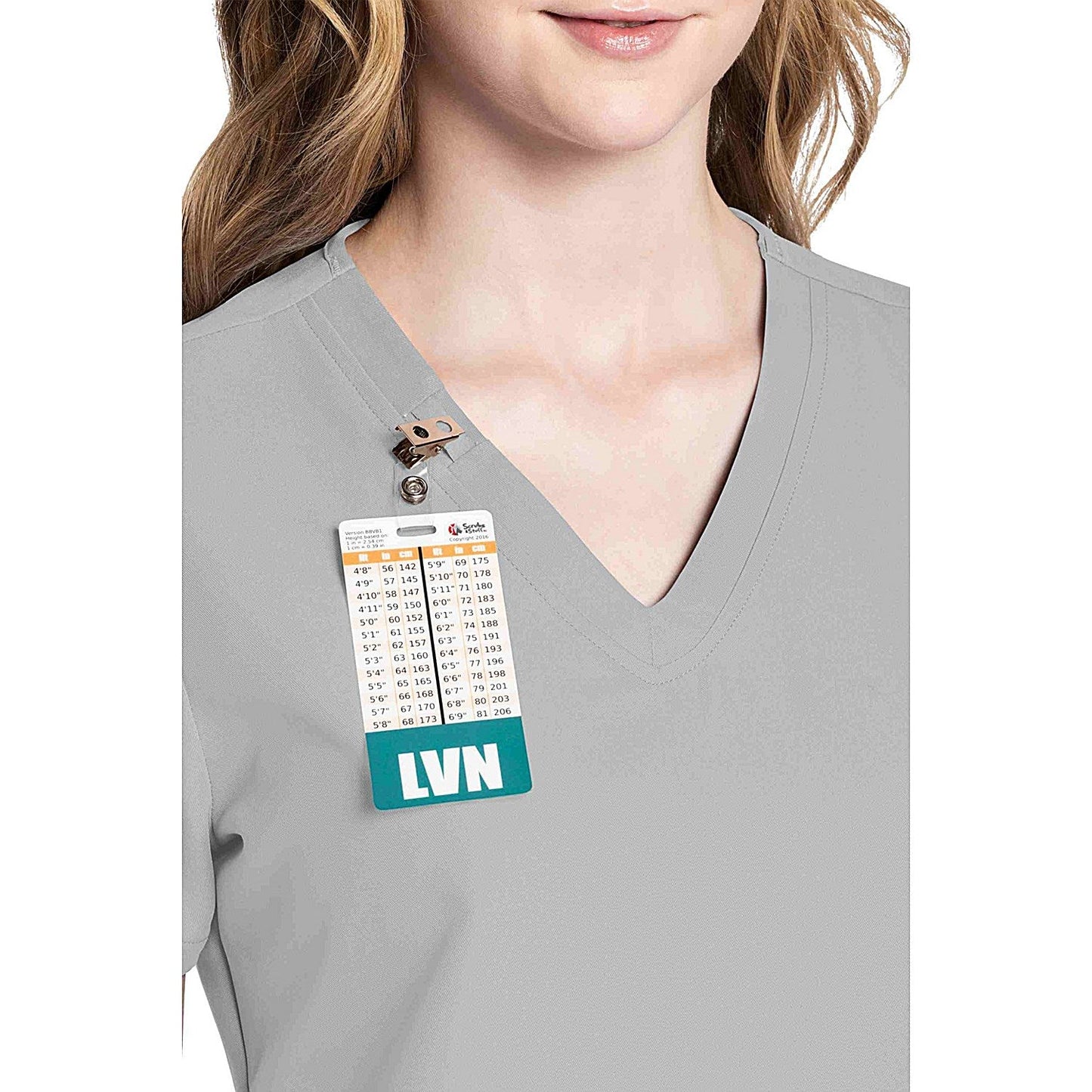 Cherokee Originals Ultra Female V-neck Scrub Top, Grey, Large