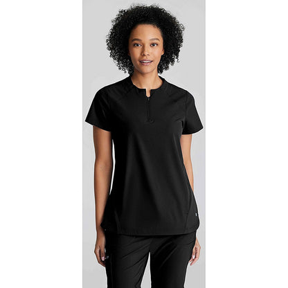 Barco One Flux Scrub Top, Black, XS