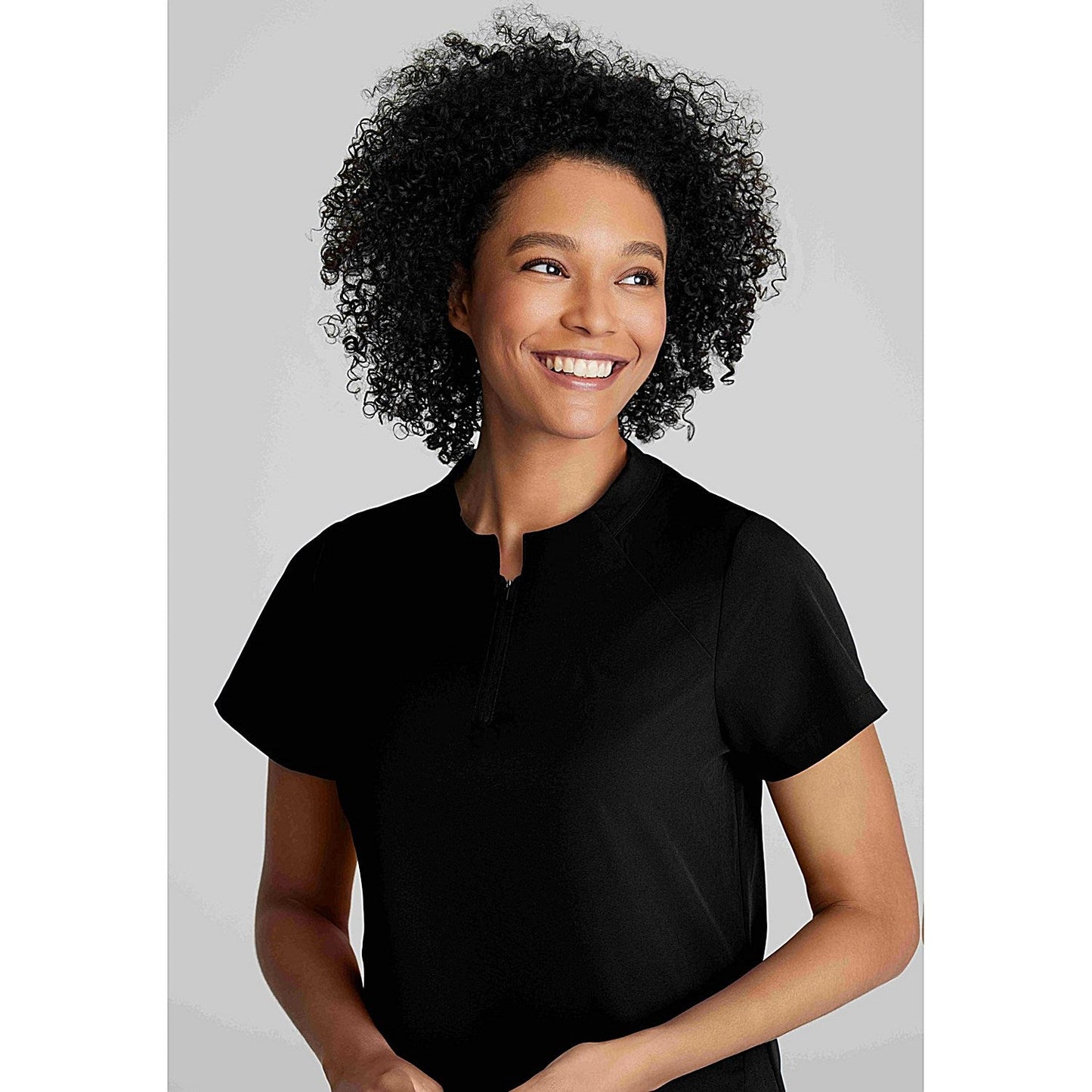 Barco One Flux Scrub Top, Black, XS