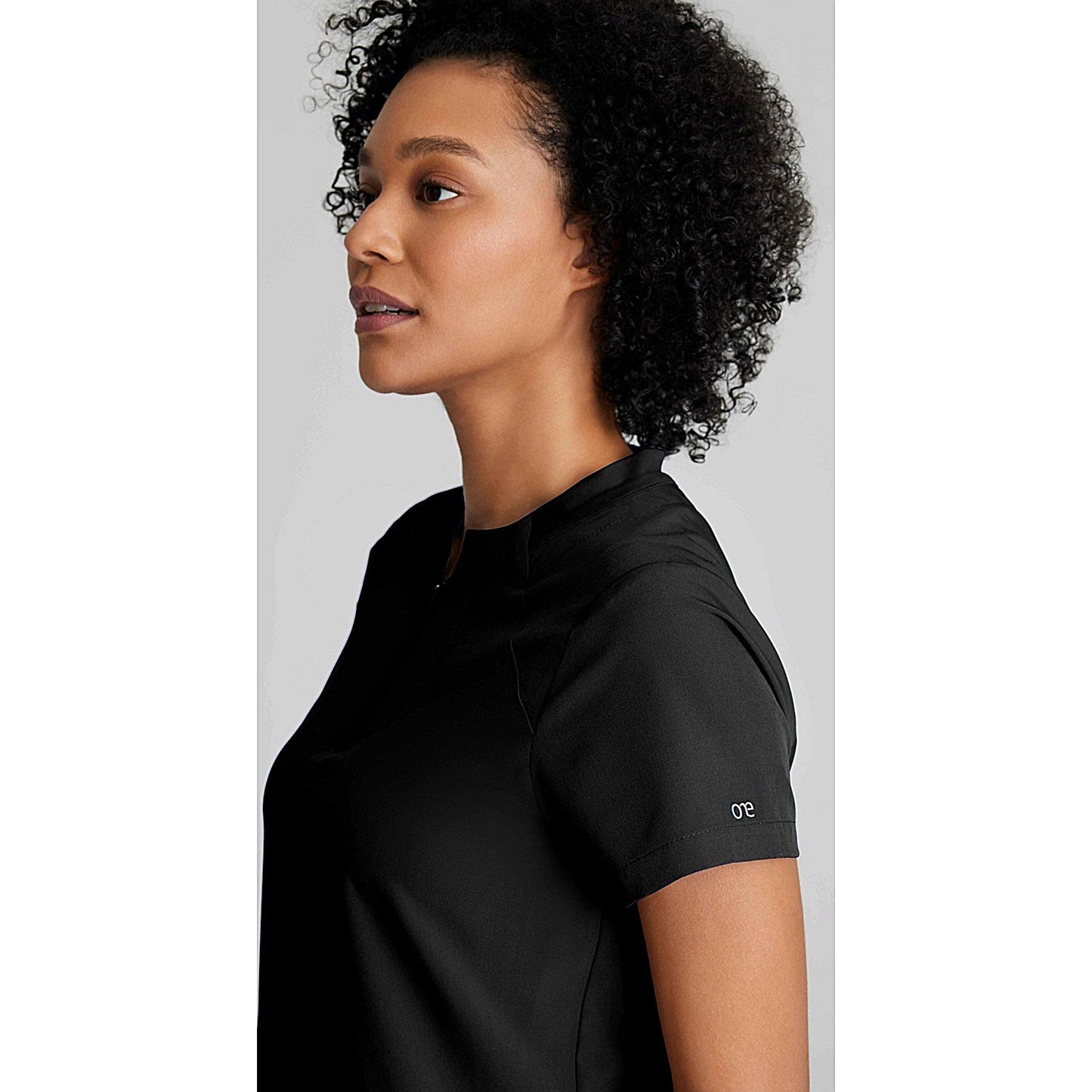 Barco One Flux Scrub Top, Black, XS