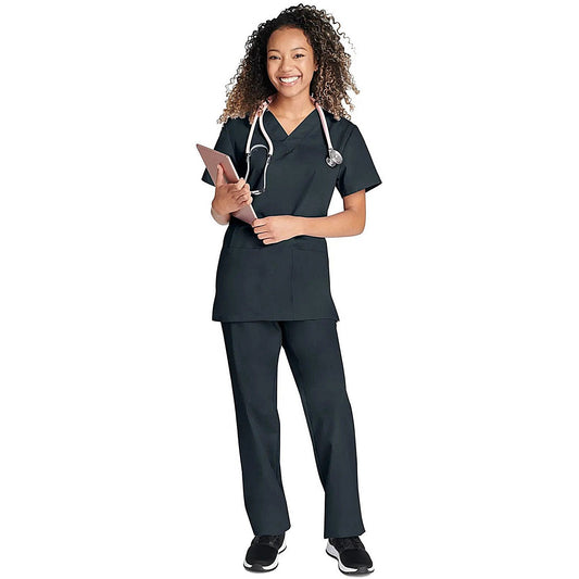 Cherokee Originals Unisex Medical Scrub Set, Pewter Grey, 5XL Easy2Order : WISWW530CP5XL