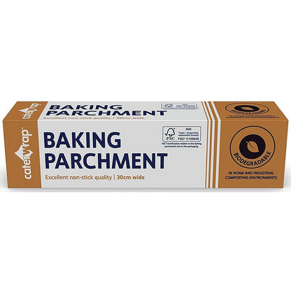 Caterwrap Baking Parchment Paper, 30cm x 75m