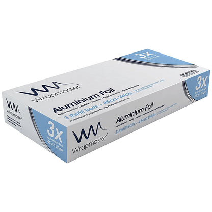 Wrapmaster 4500 Foil Refill, 45cm x 90m, Pack of 3