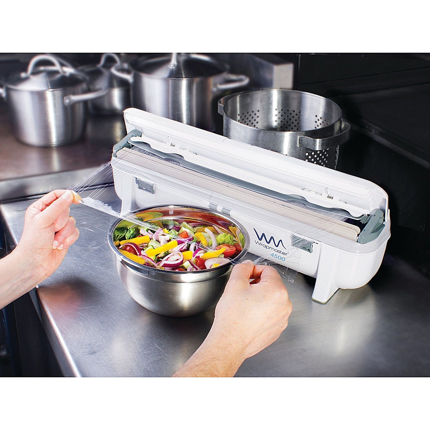 Wrapmaster 4500 Foil/Clingfilm Dispenser, Max roll width 45cm Easy2Order : WR63920