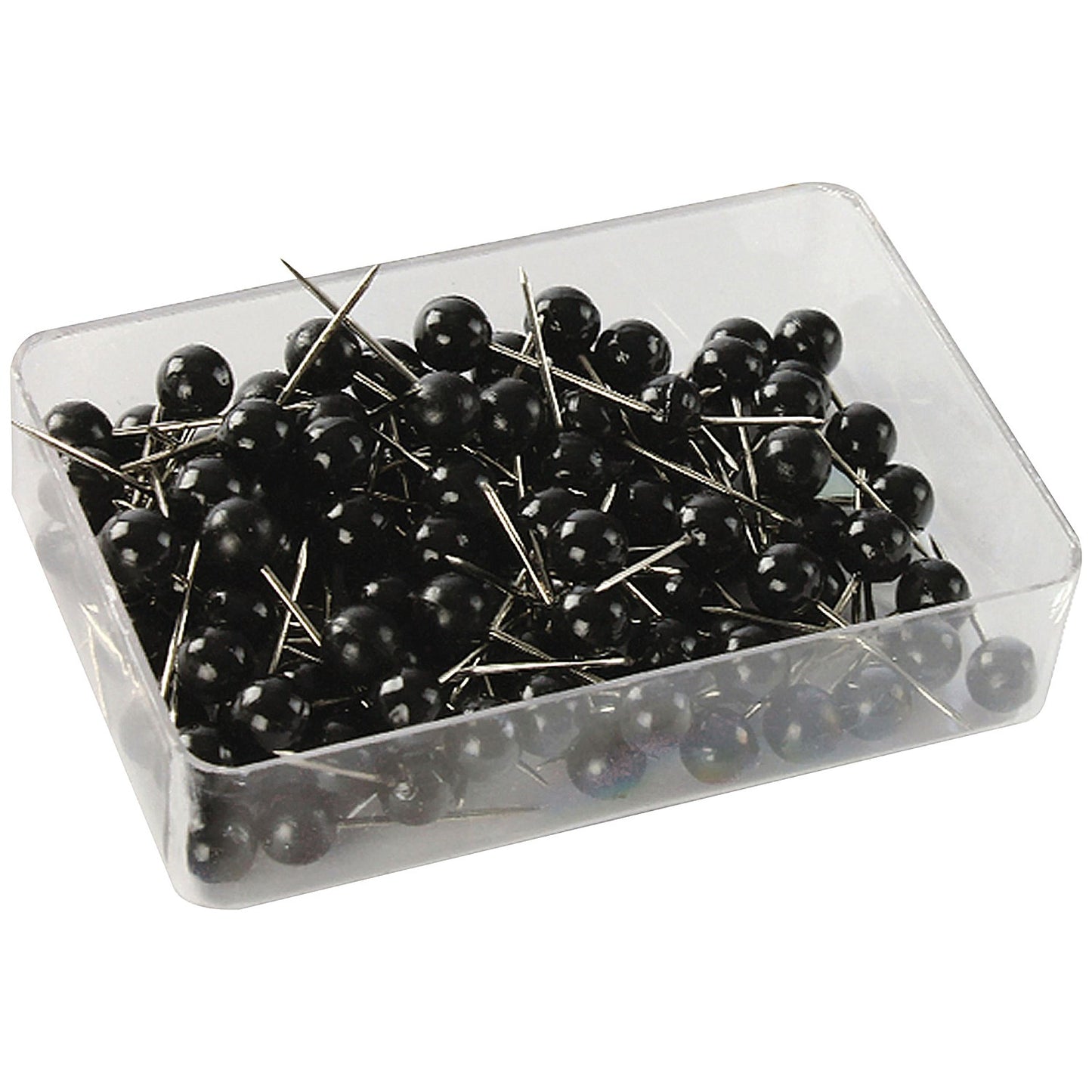 Map Pins Black (100 Pack) 26891