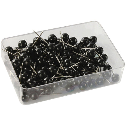 Map Pins Black (100 Pack) 26891