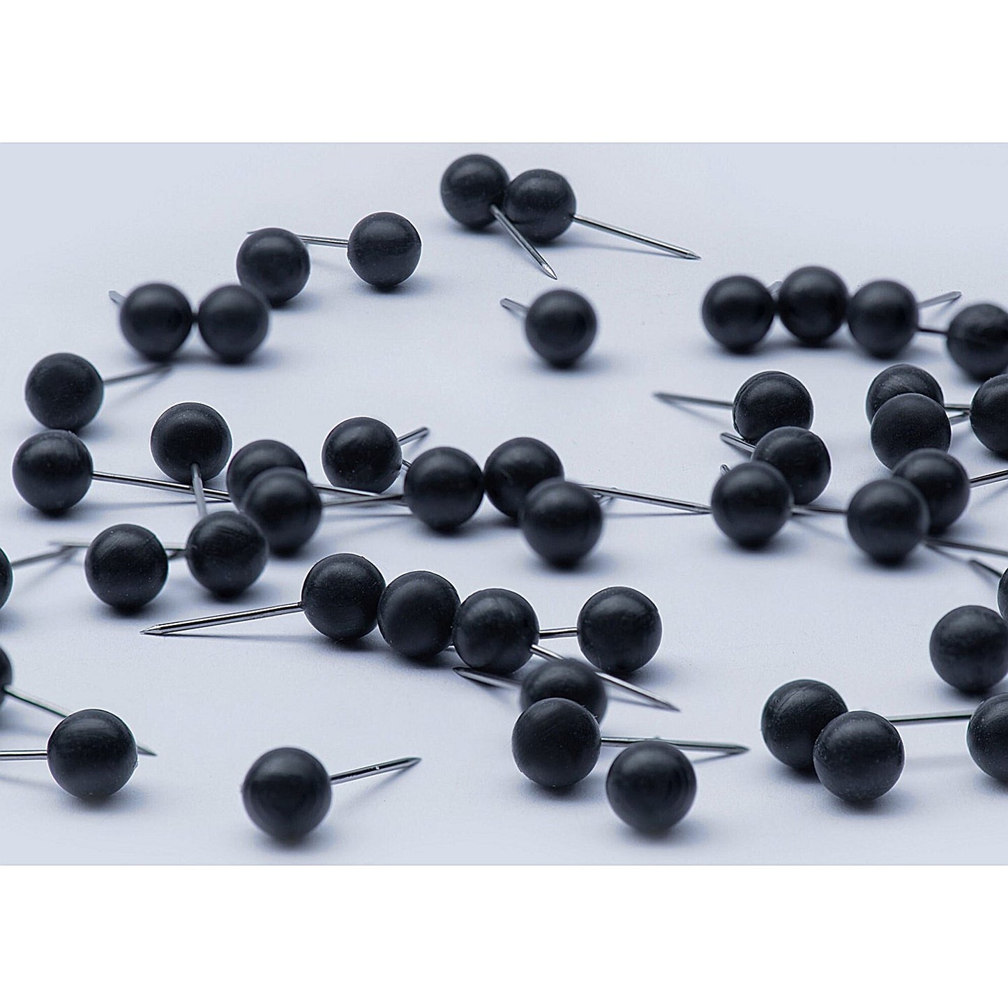 Map Pins Black (100 Pack) 26891