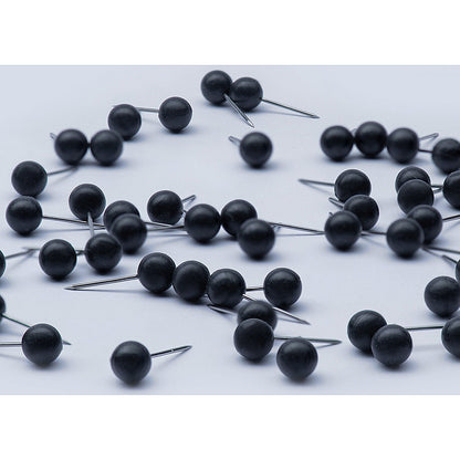 Map Pins Black (100 Pack) 26891