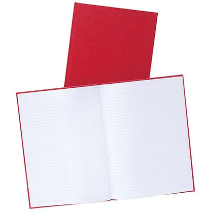 Everyday Casebound Manuscript Book, A4, Ruled, 160 Pages, Red, Pack of 5