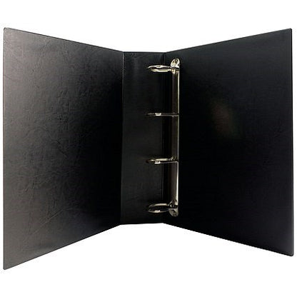 Presentation Ring Binder, A4, 4 D-Ring, 40mm Capacity, Black, Pack of 10
