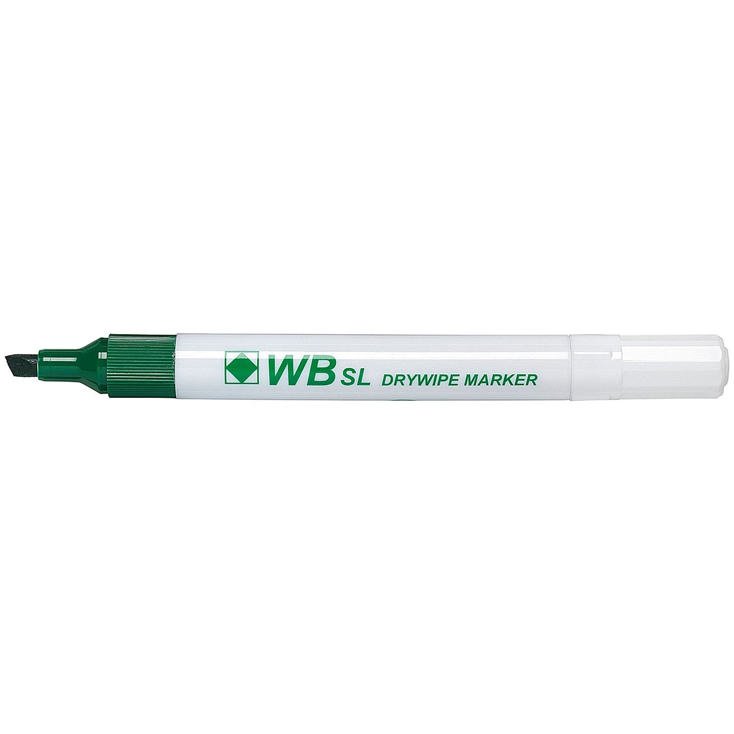 Green Whiteboard Marker, Chisel Tip, Pack of 10