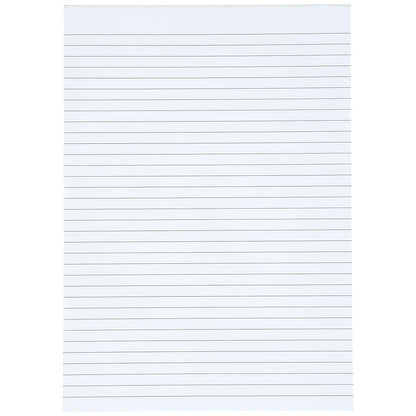 Everyday Memo Pad, A4, Ruled, 160 Pages, White, Pack of 10