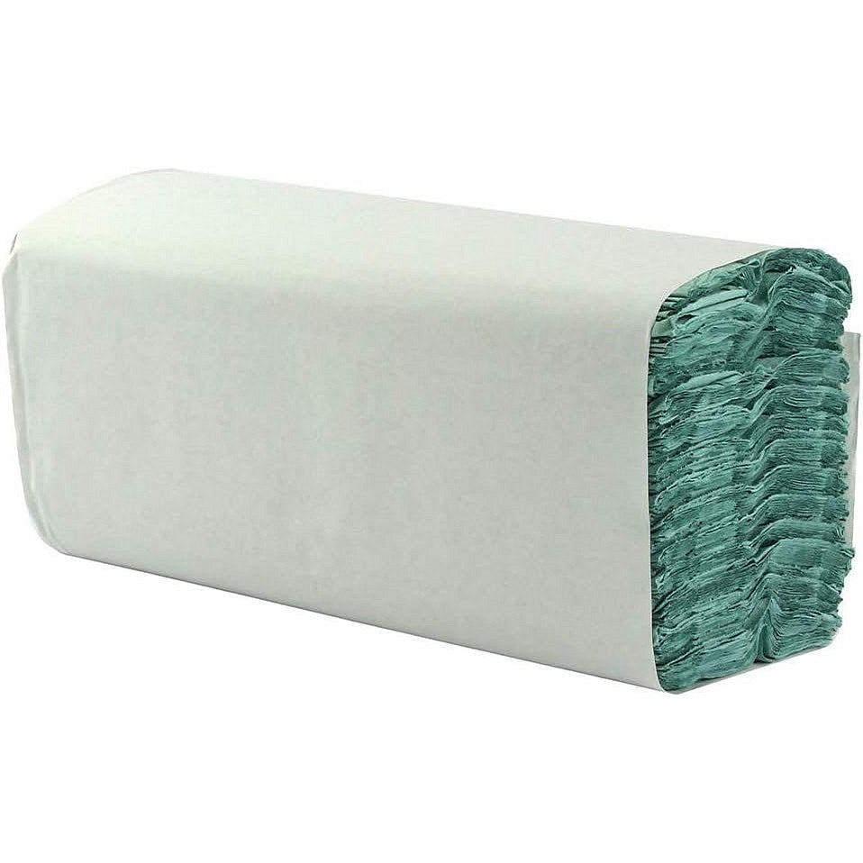Everyday 1-Ply Green C-Fold Hand Towels, Green, Pack of 2856 Easy2Order : WX43094