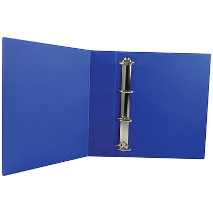 Presentation Ring Binder, A4, 4 D-Ring, 50mm Capacity, Blue, Pack of 10