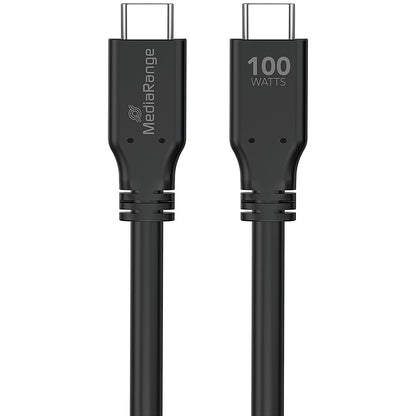 Mediarange USB Type-C Charge And Sync Cable, USB 3.2, 3m Black