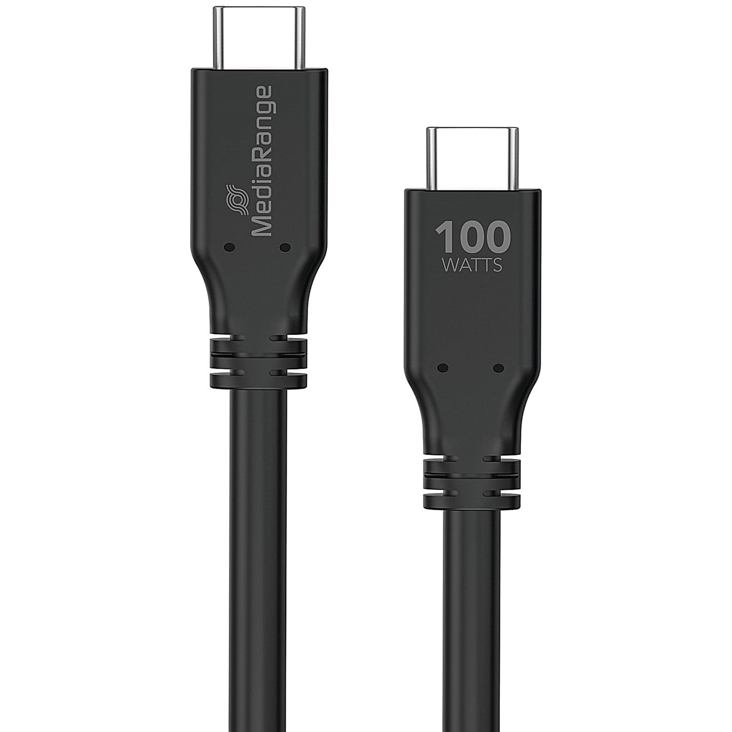 Mediarange USB Type-C Charge And Sync Cable, USB 3.2, 3m Black