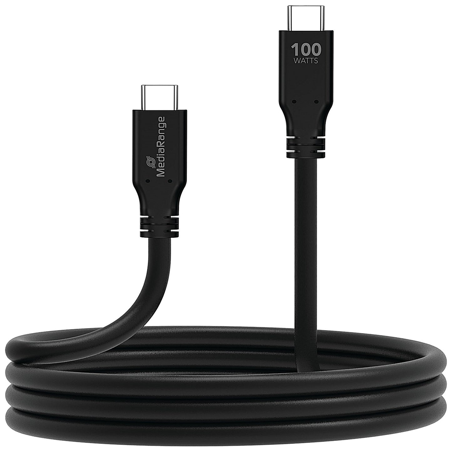 Mediarange USB Type-C Charge And Sync Cable, USB 3.2, 3m Black