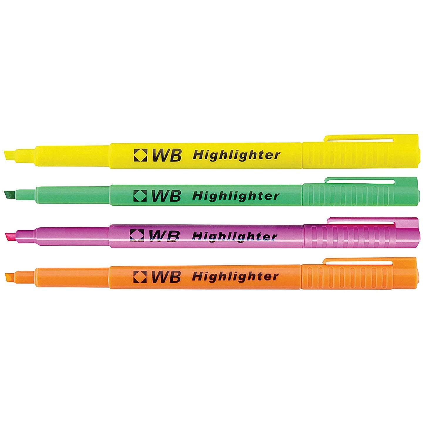 Highlighter Pens Assorted (Pack of 4)