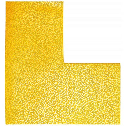 Durable Permanent 'L' Floor Marking Shape, Yellow, Pack of 10